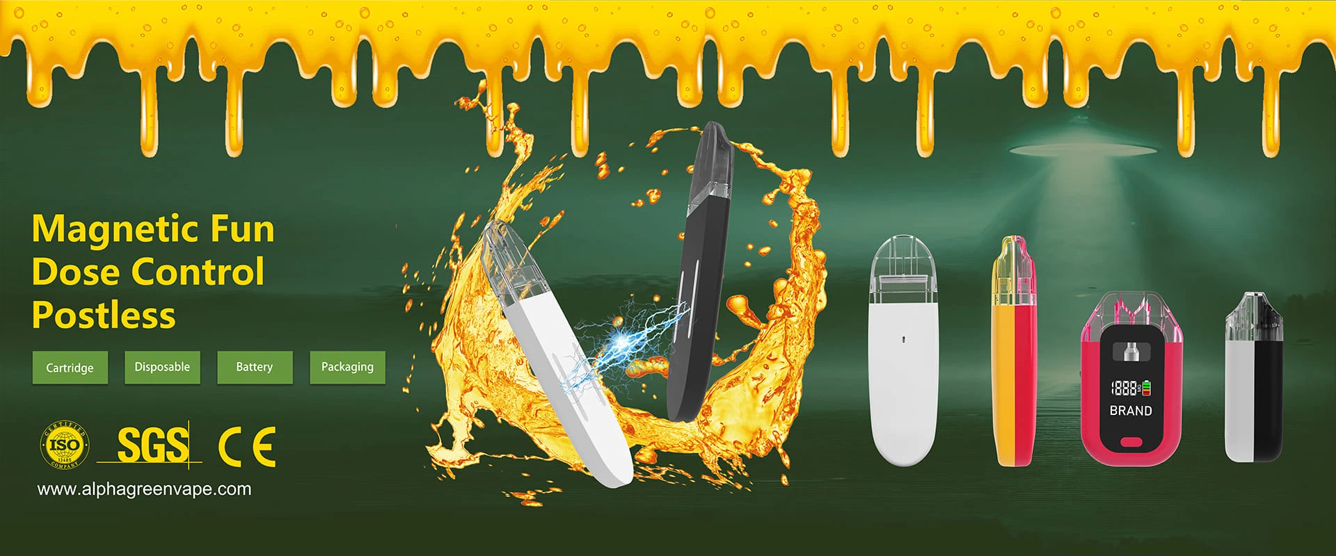 Magnetic Fun Dose Control Postless